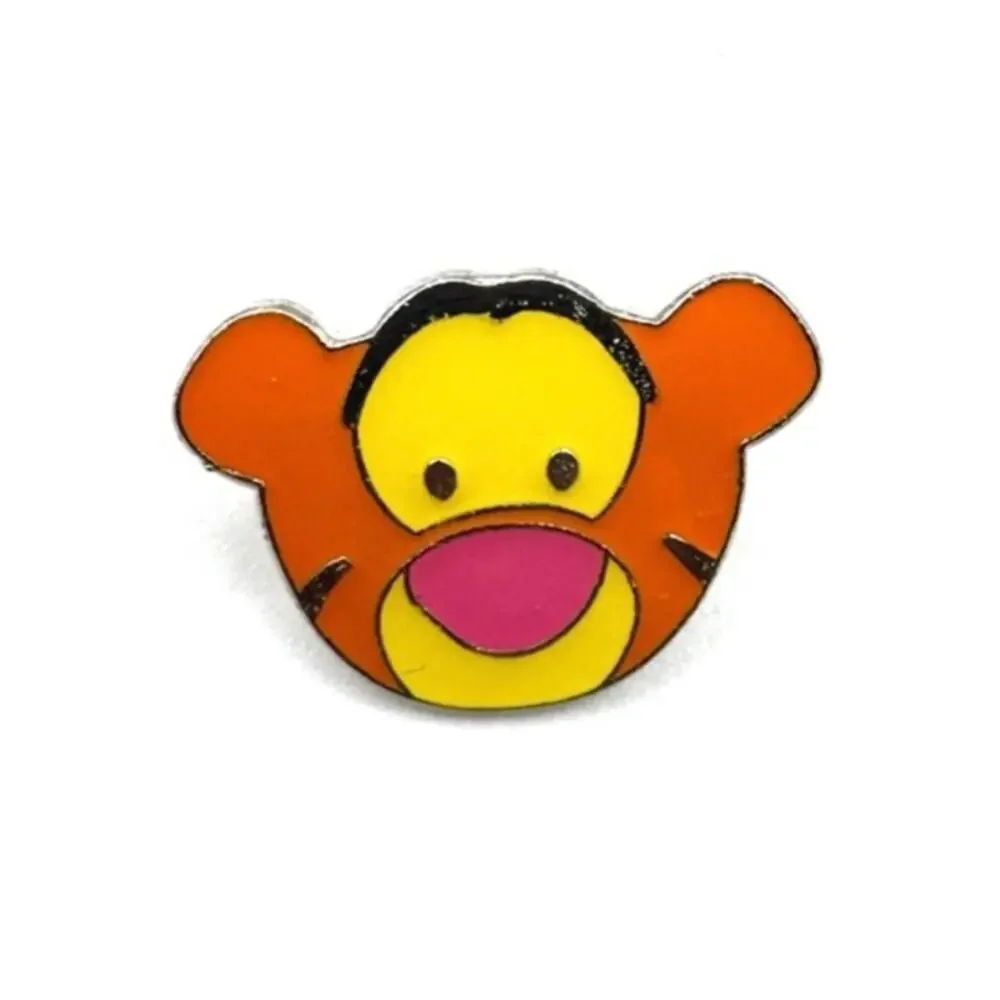 Tigger Cute Character Small Face Disney Parks Trading Pin